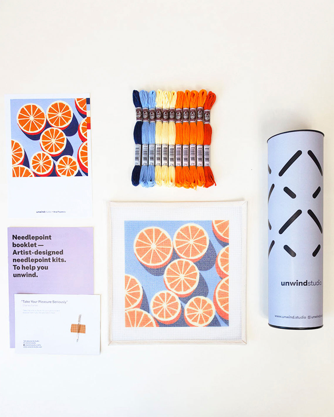 Citrus Needle Point Kit