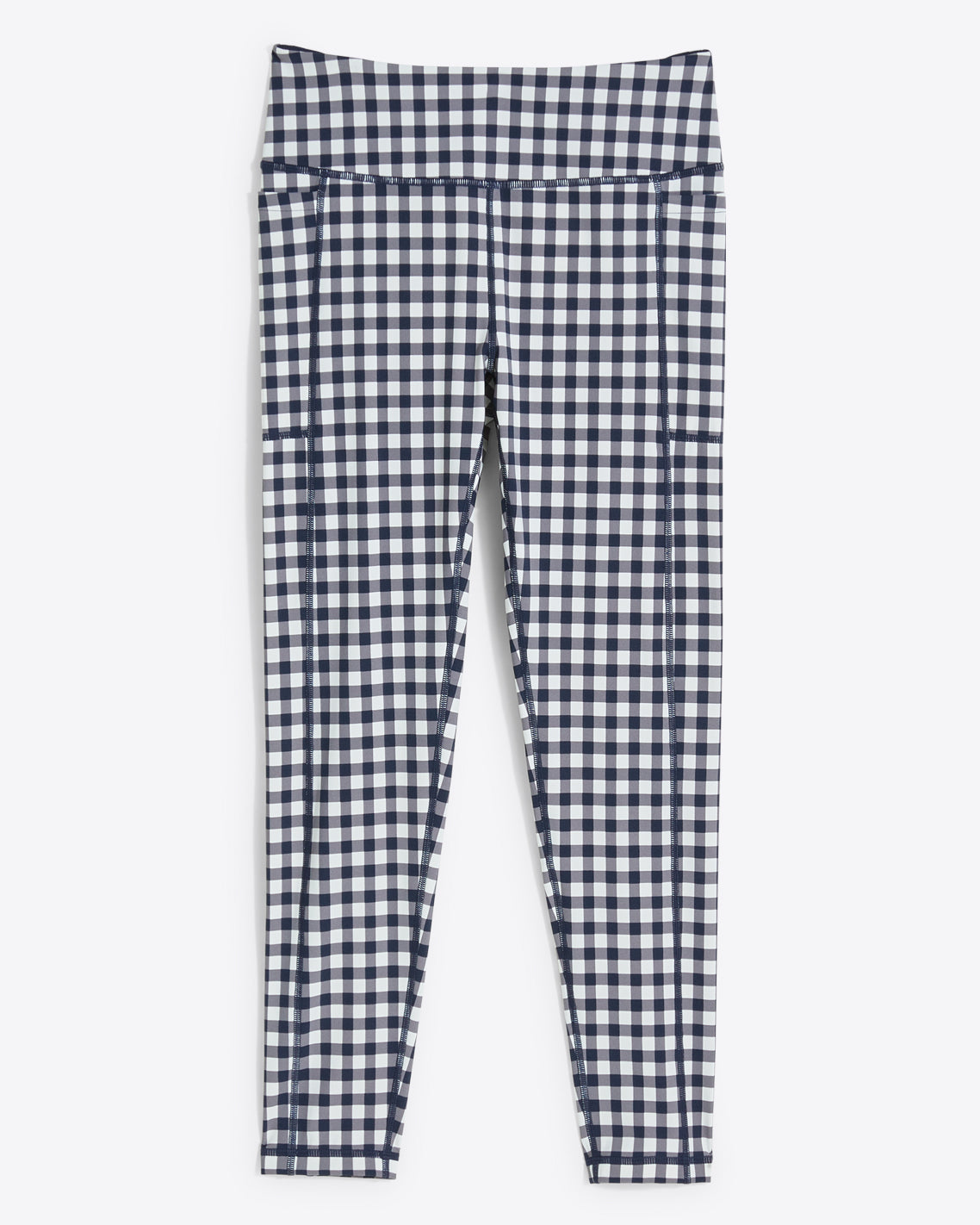 Leggings in Navy Gingham