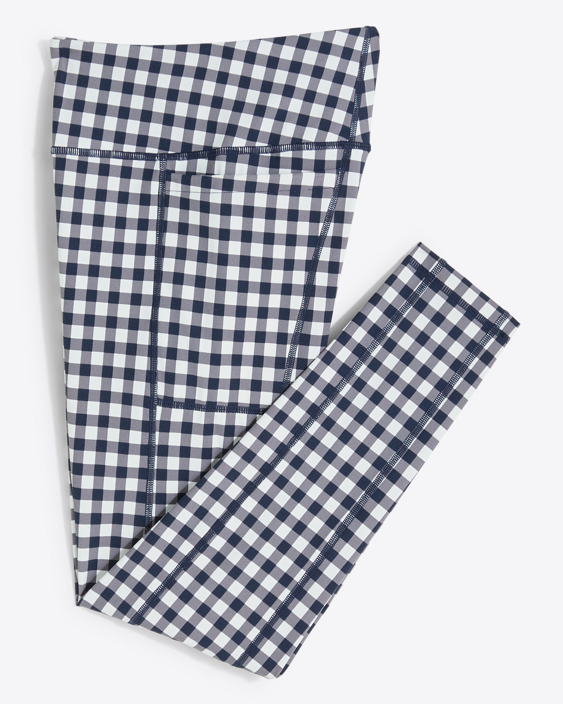 Leggings in Navy Gingham