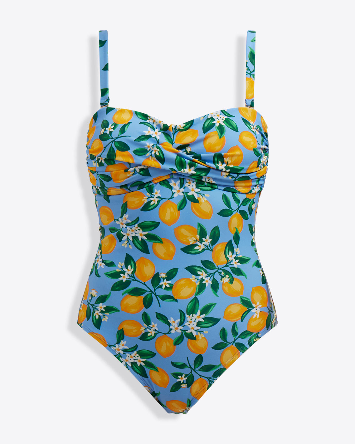 Lemon Blossom Bandeau One Piece