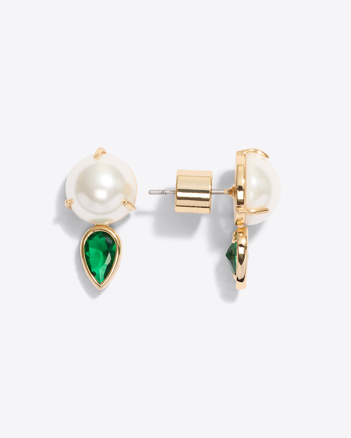 Pearl and Gem Stud