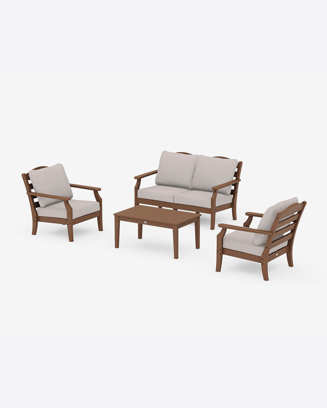 Savannah 4-Piece Deep Seating Set with Loveseat