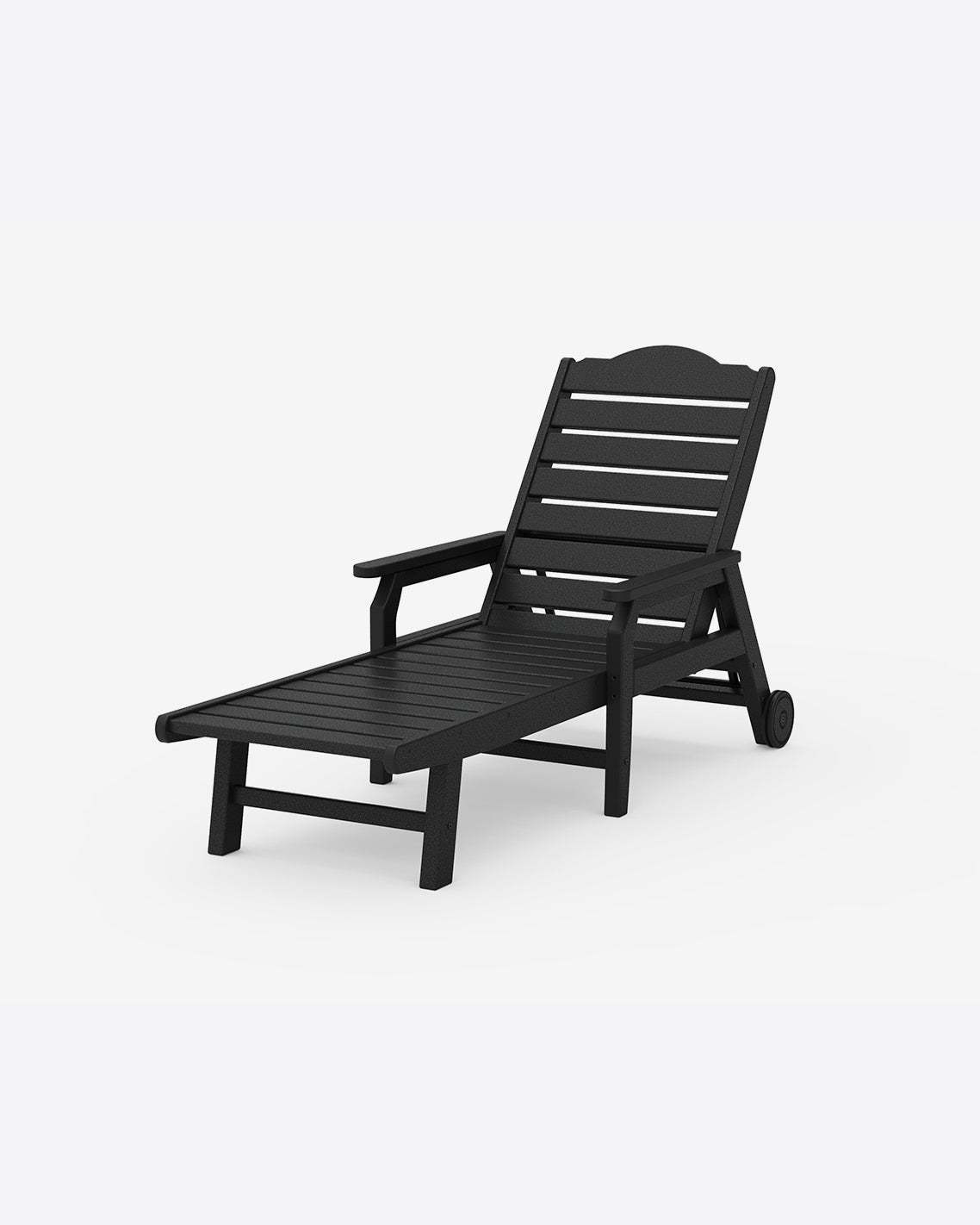 Savannah Chaise with Arms and Wheels