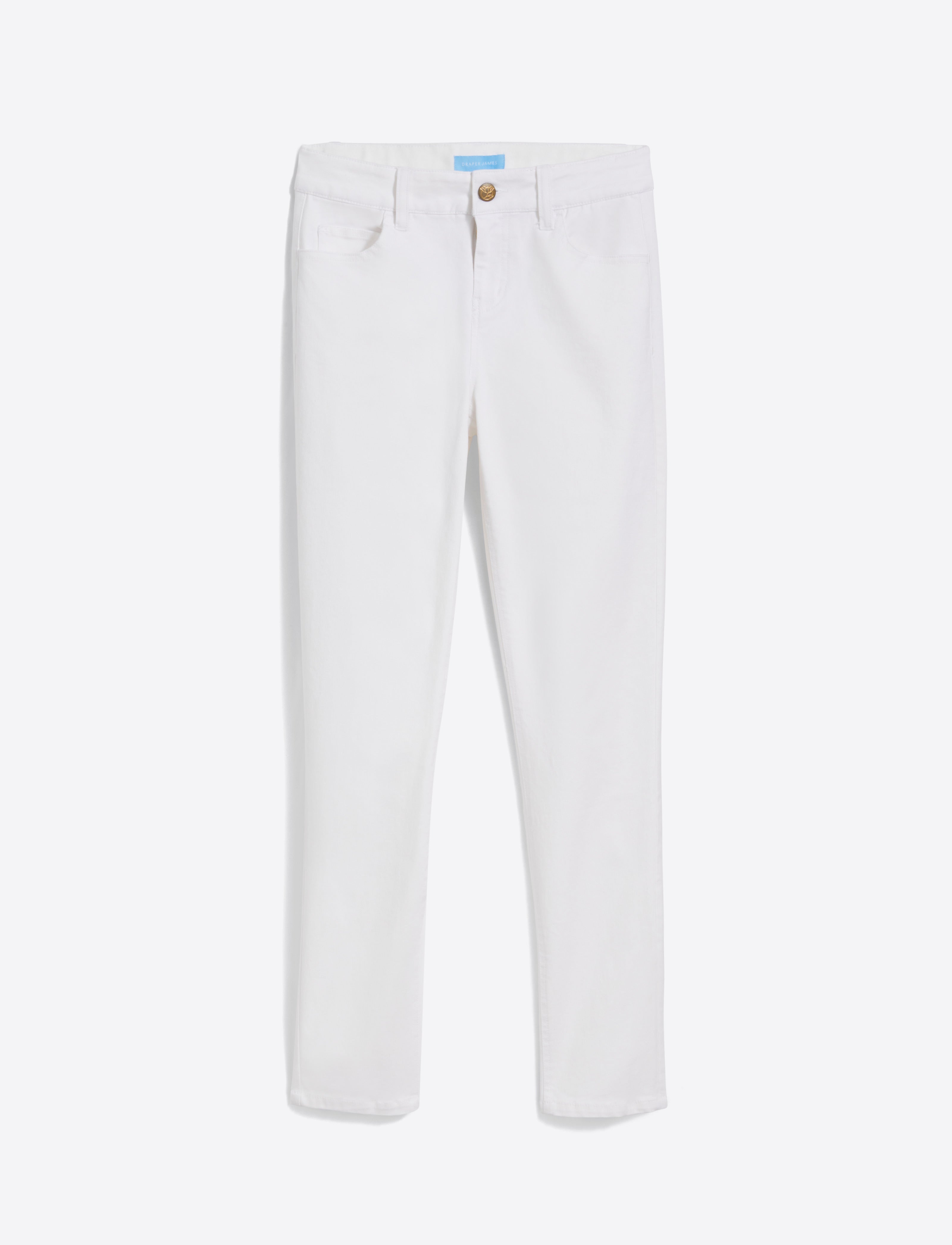 Skinny Jeans in White Denim