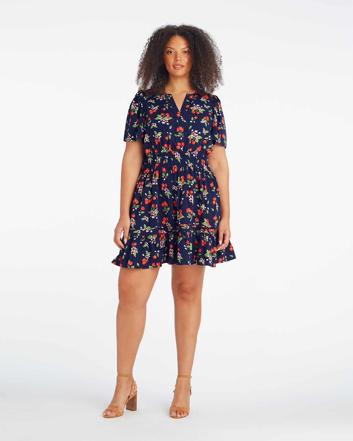 Wilson Mini Dress in Cherry Blossom