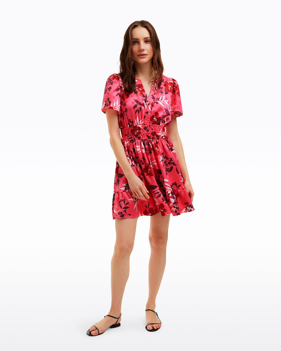 Wilson Mini Dress in Spring Floral