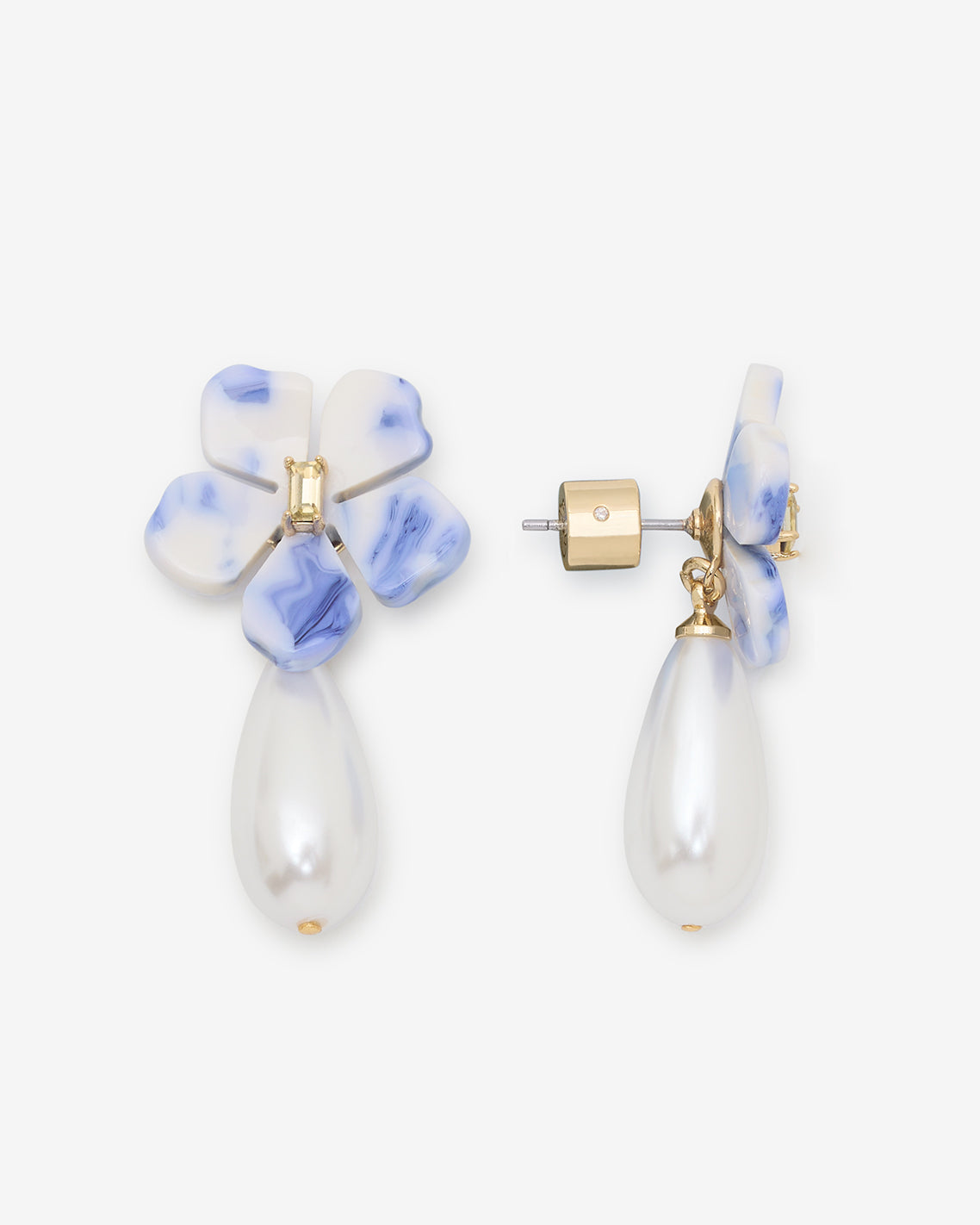Bloom Pearl Drop Earrings
