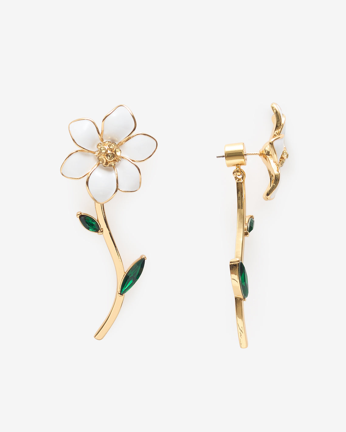Stem Flower Earring