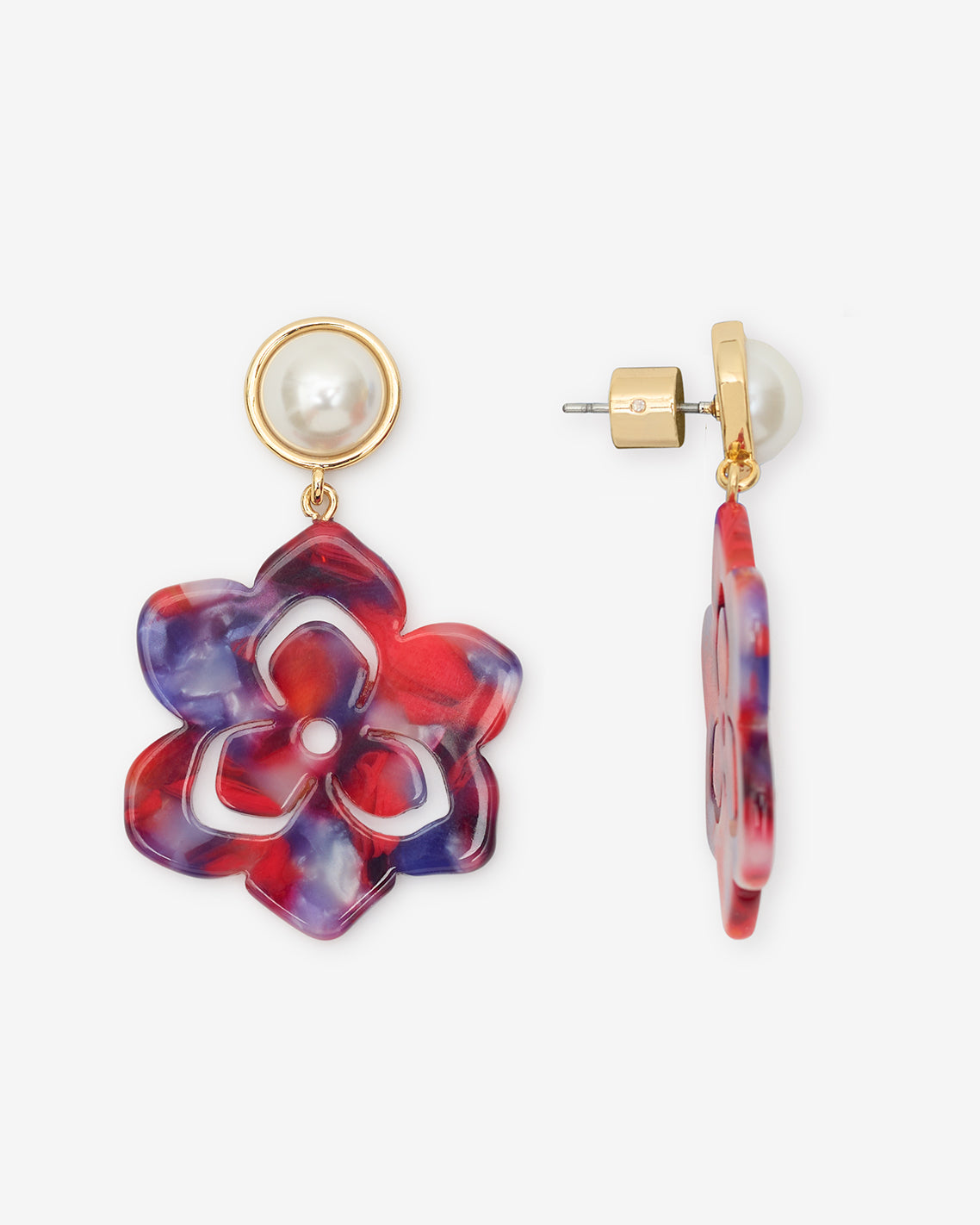 Magnolia Drop Earrings