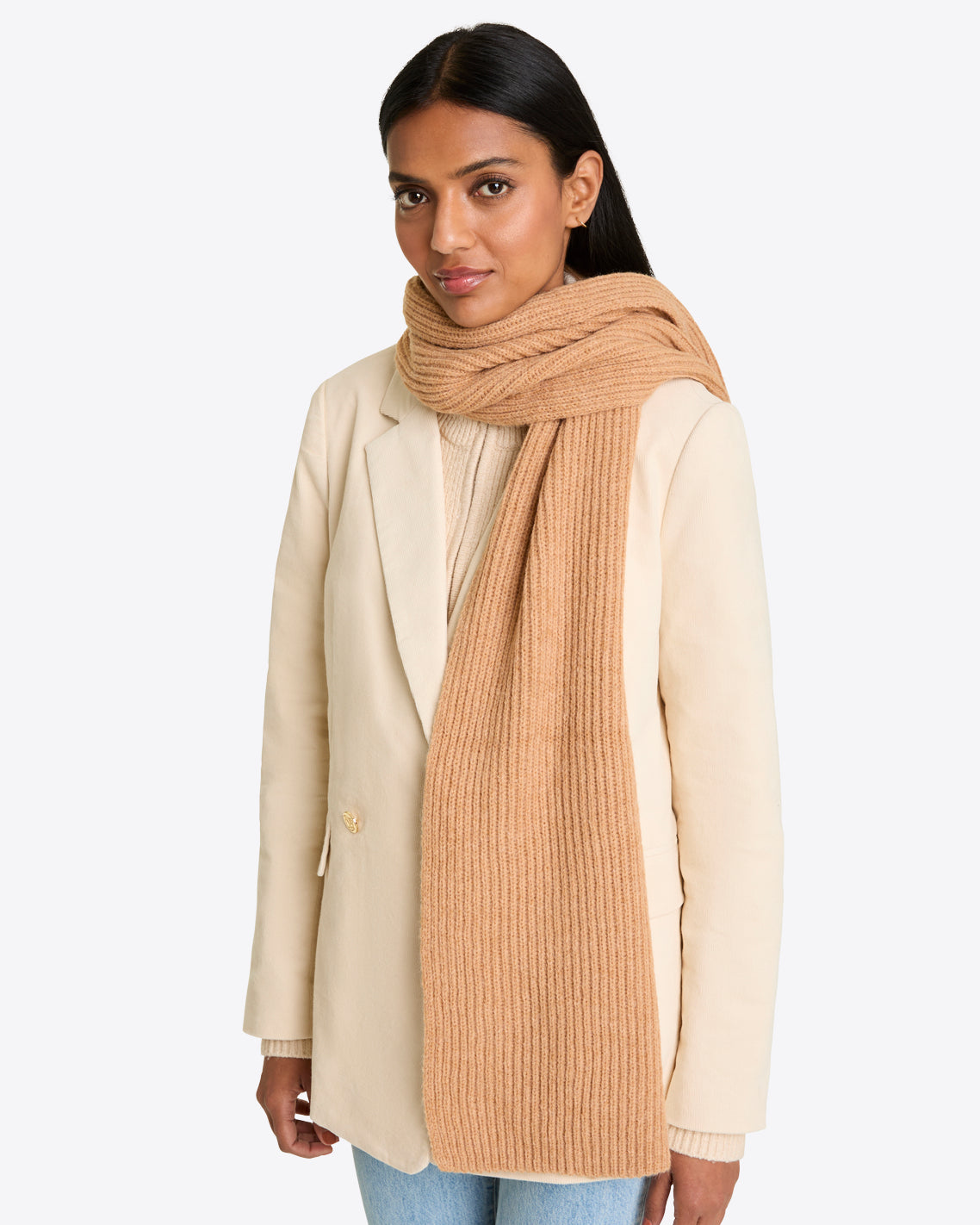 Match Rib Scarf