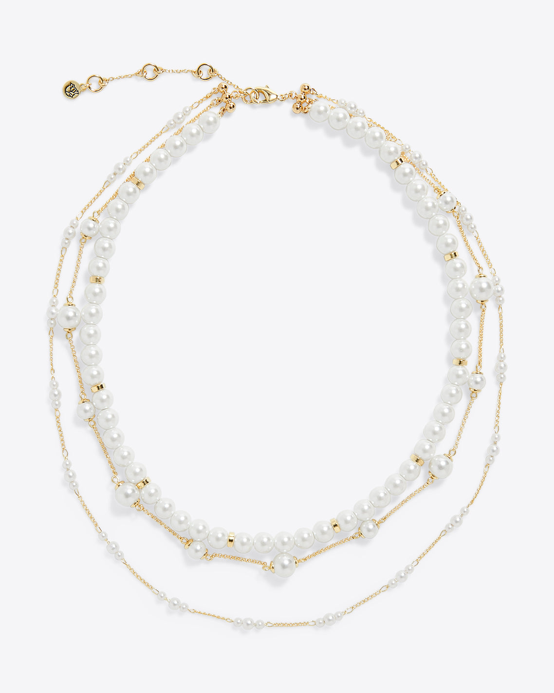 Layered Pearl Necklace